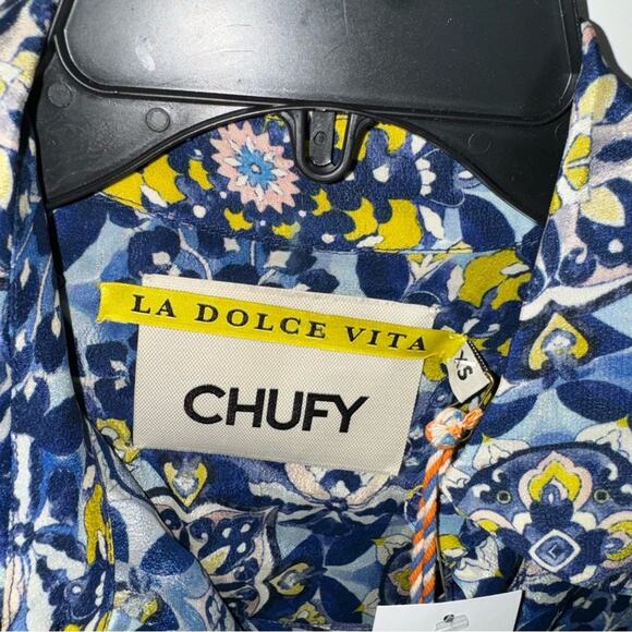 CHUFY Pia Capri Button-Down Shirt XS - Picture 11 of 12
